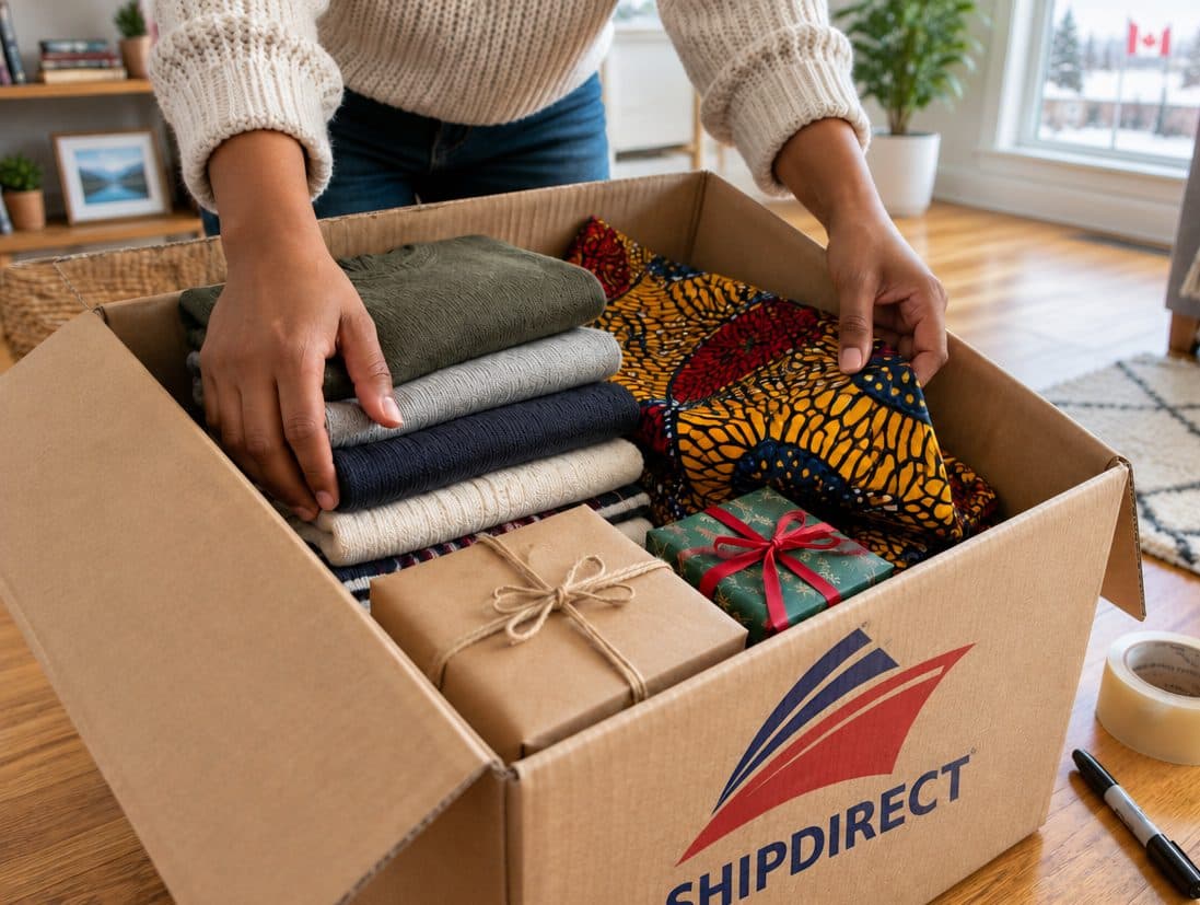 Pack your goods at home