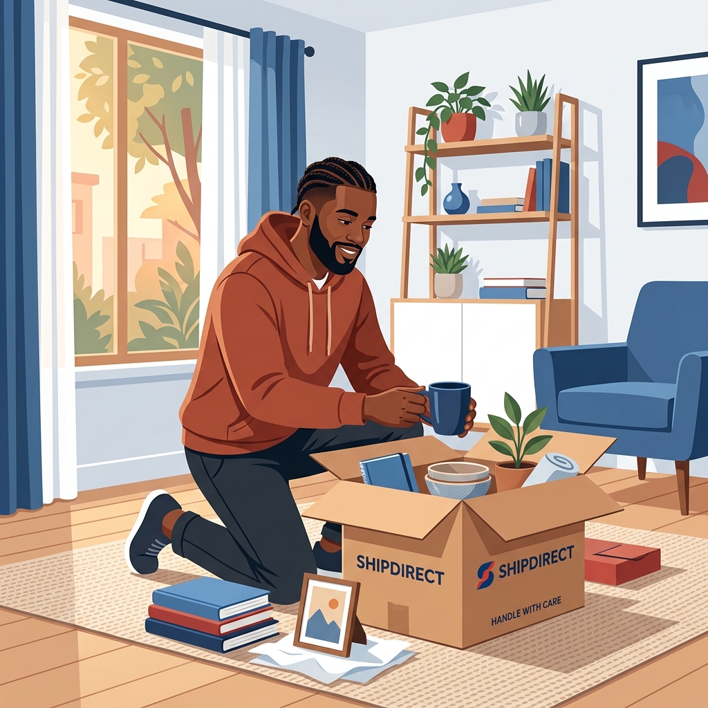 Packing personal goods at home